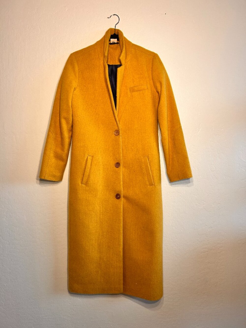 Lucy and Yak Mustard Yellow Coat